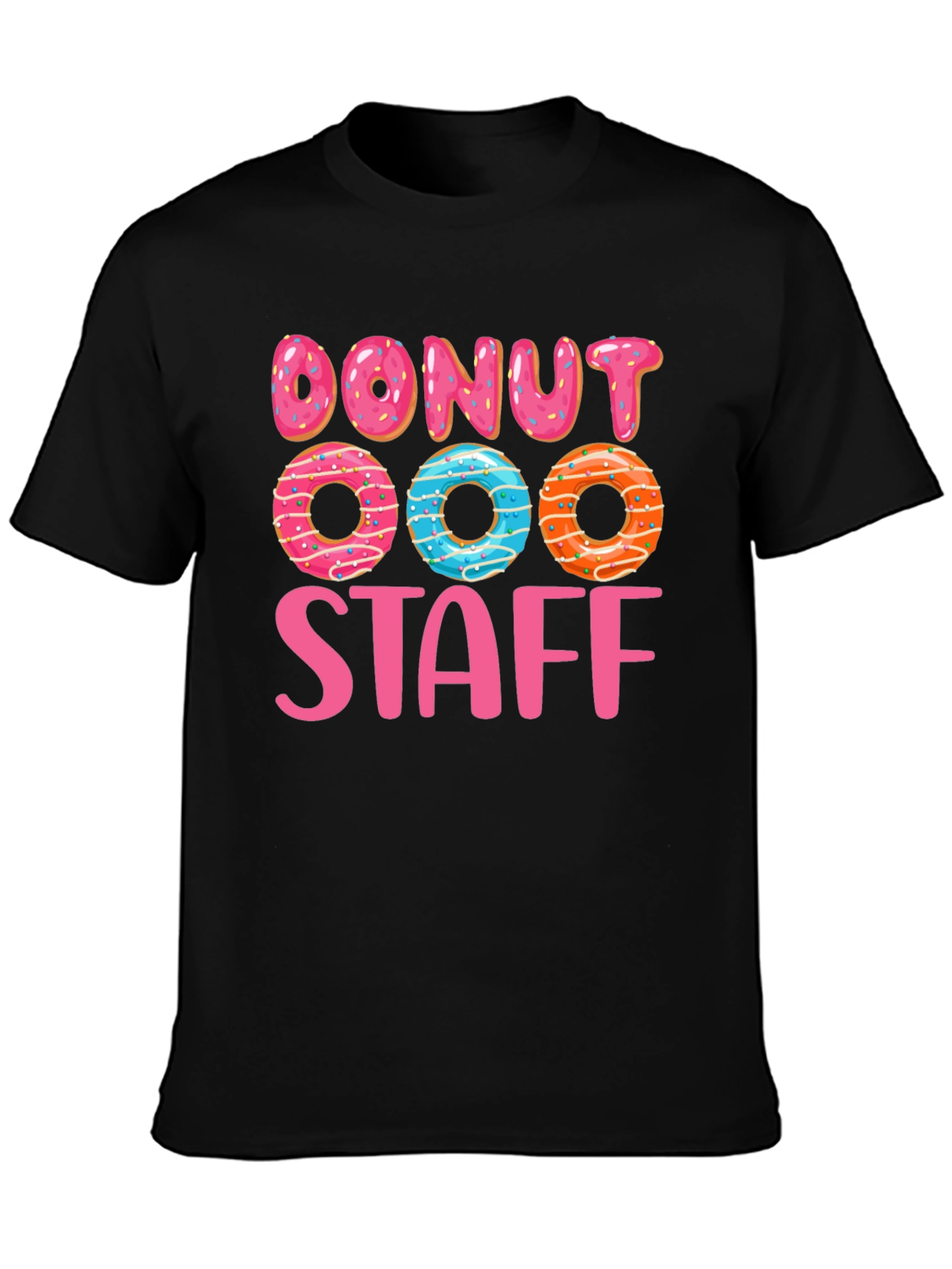 Donut Staff Graphic T-Shirt