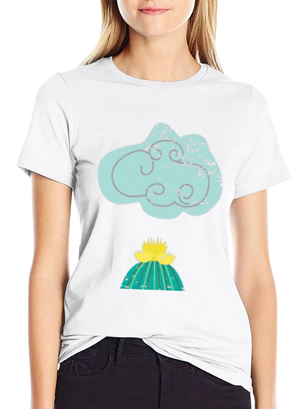 Cloud Cactus Graphic Tee