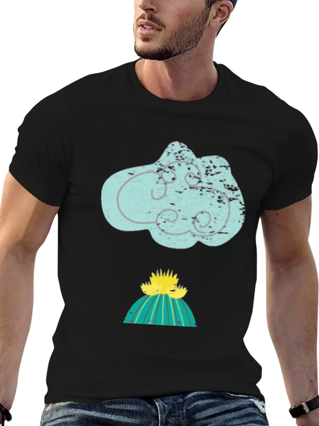 Cloud Cactus Graphic Tee