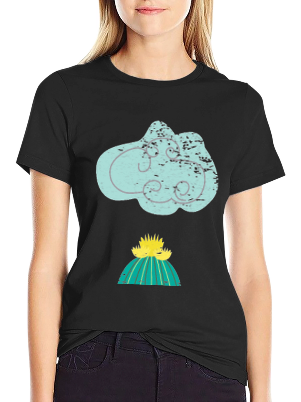 Cloud Cactus Graphic Tee