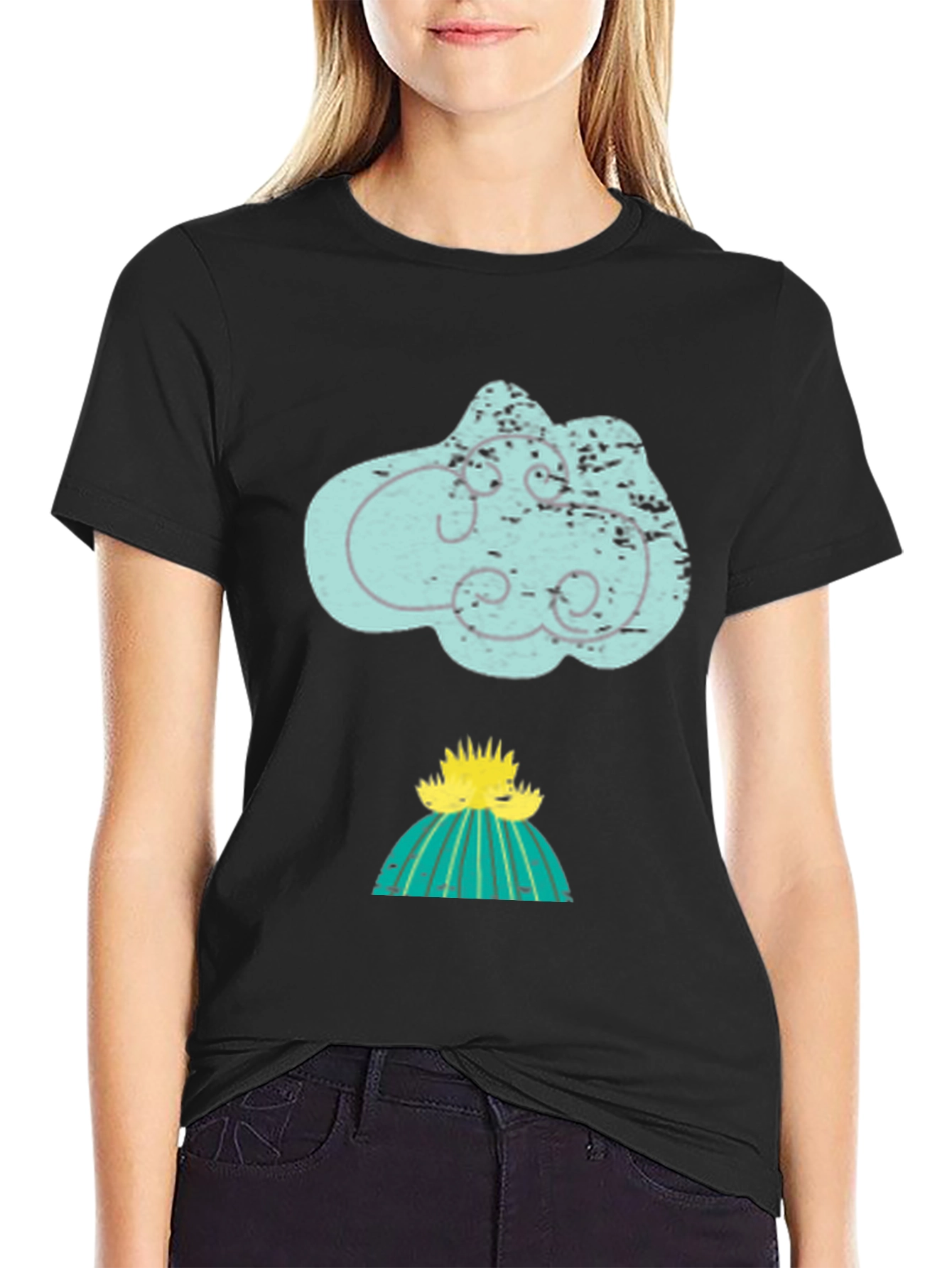 Cloud Cactus Graphic Tee