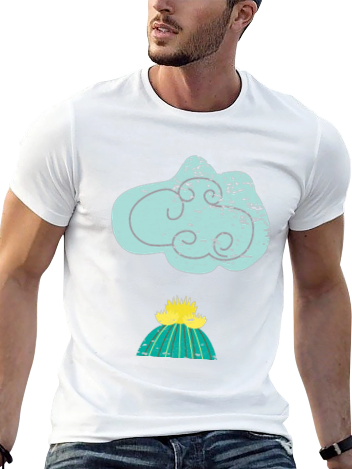 Cloud Cactus Graphic Tee