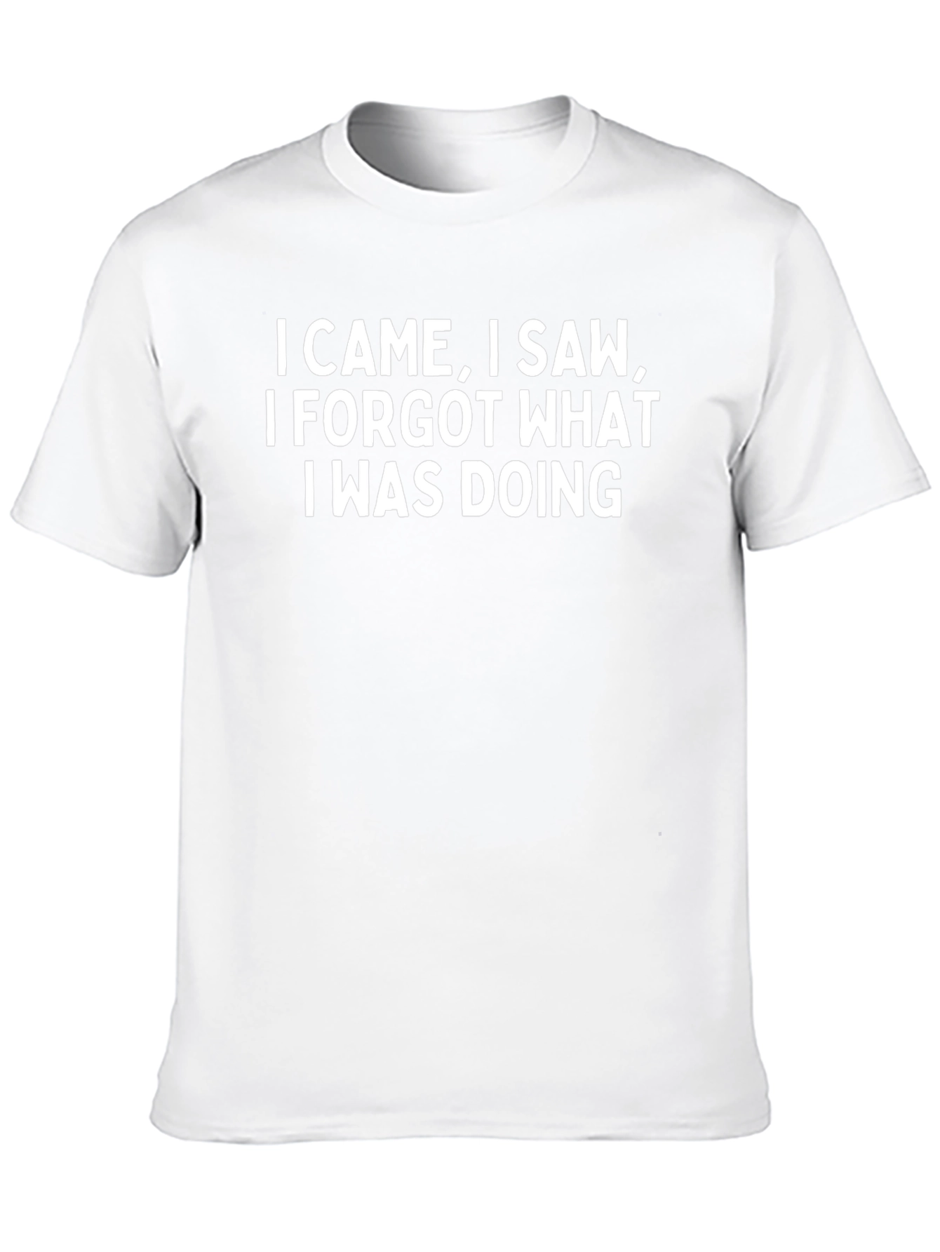 Humorous Graphic Tee - I Came I Saw...