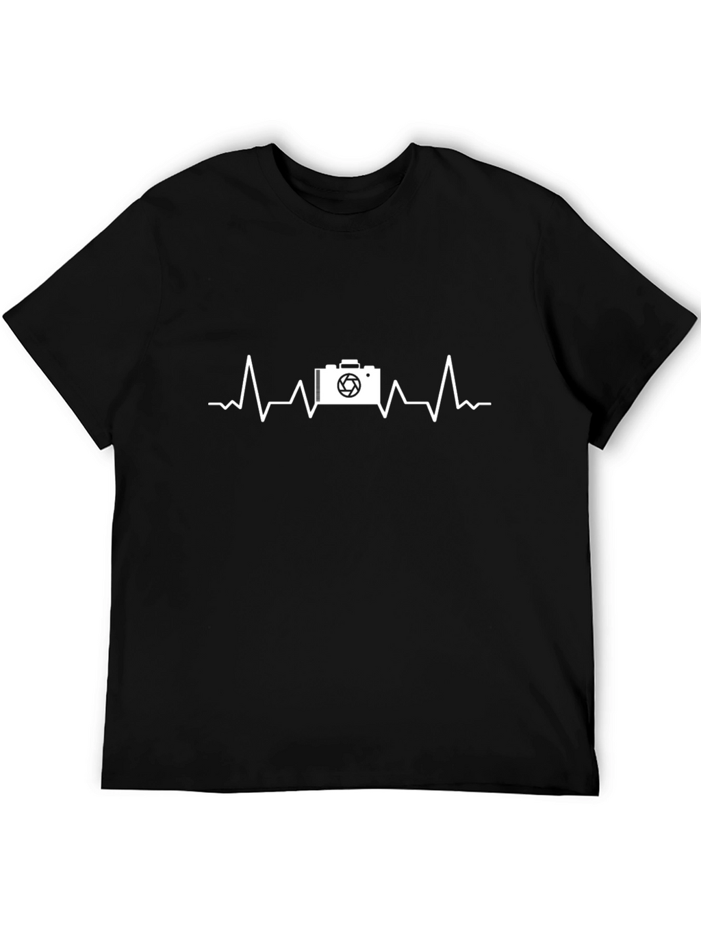 Camera Heartbeat Graphic Tee - Photographers Passion
