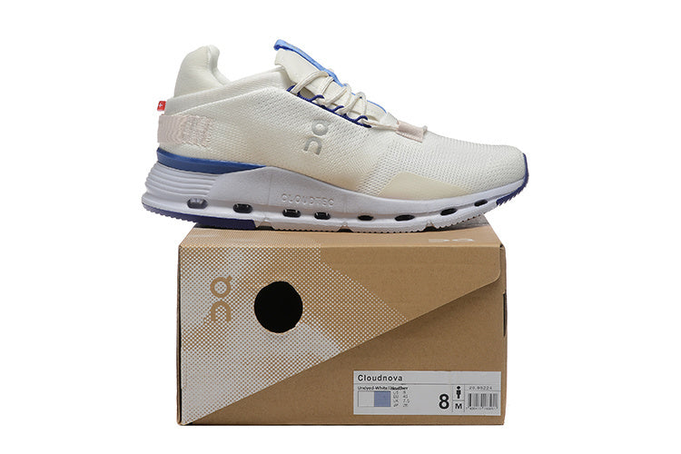 On Running Cloudnova Undyed White Heather