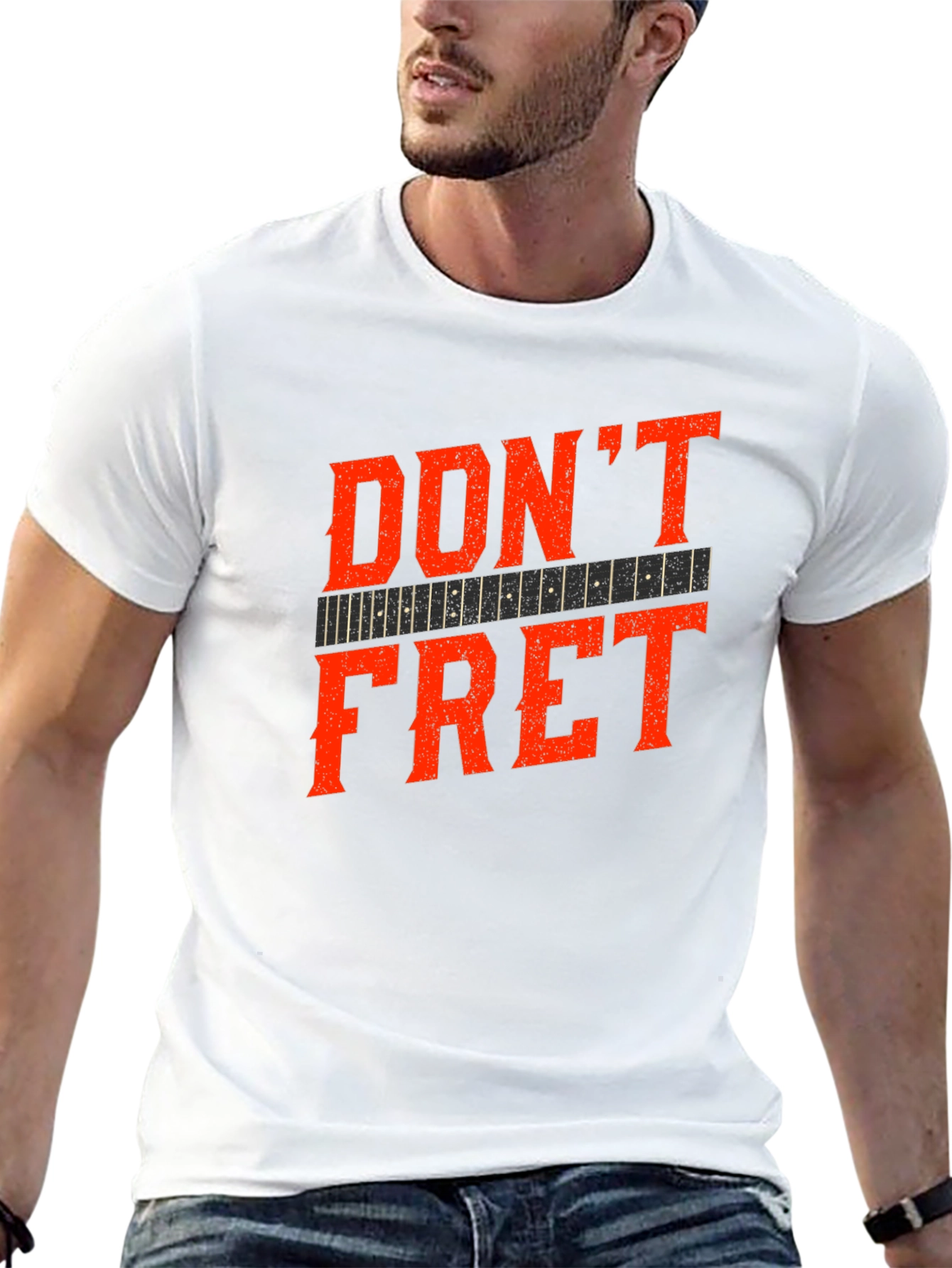 Dont Fret Graphic Tee - Musician T-Shirt