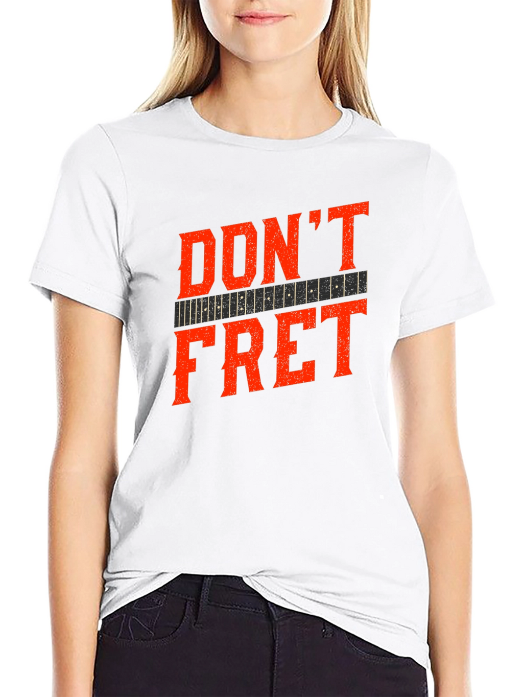 Dont Fret Graphic Tee - Musician T-Shirt