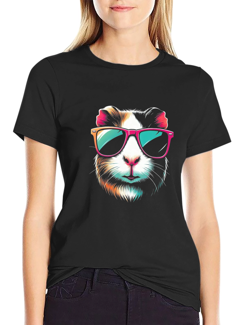 Cool Guinea Pig Graphic Tee