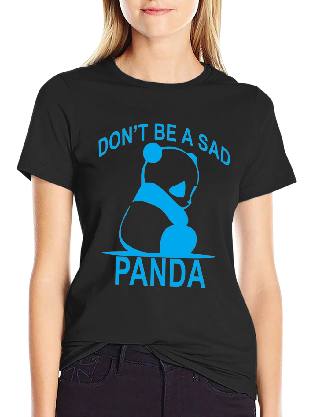 Dont Be A Sad Panda Graphic T-Shirt