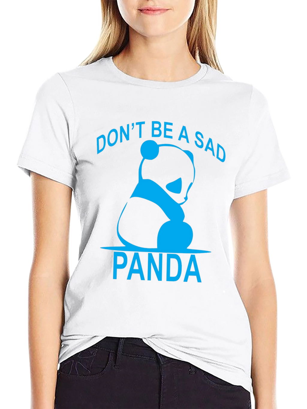 Dont Be A Sad Panda Graphic T-Shirt