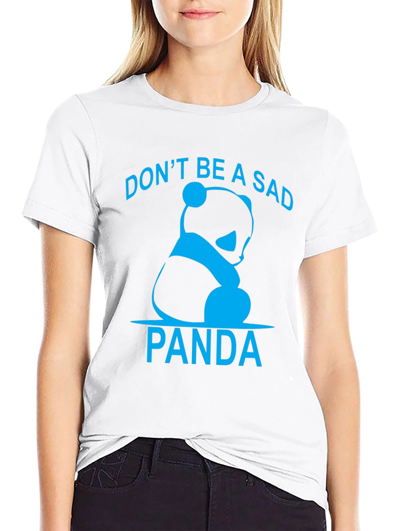 Dont Be A Sad Panda Graphic T-Shirt