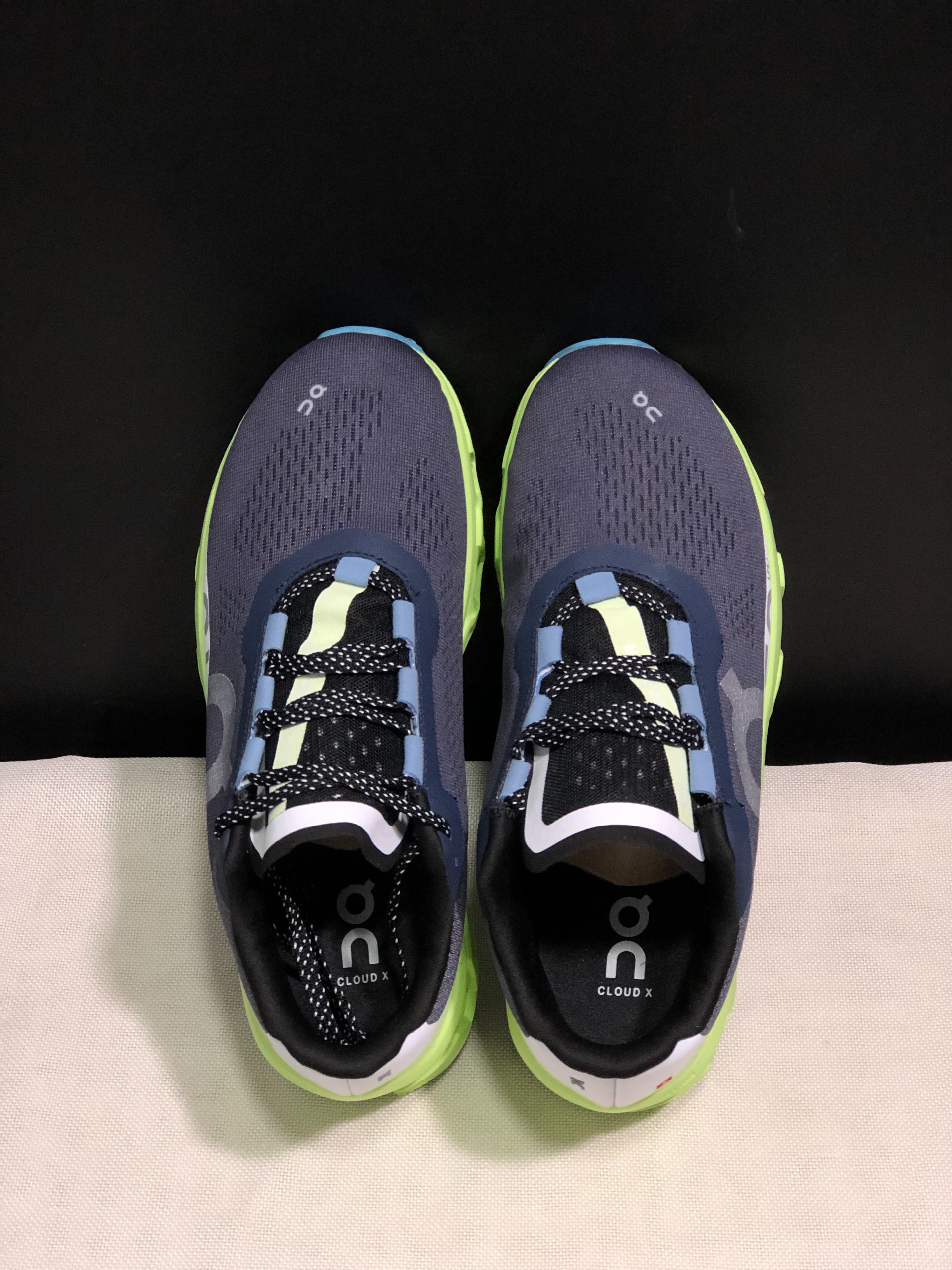 On Running Cloudmonster Sneakers Dark Blue | Green
