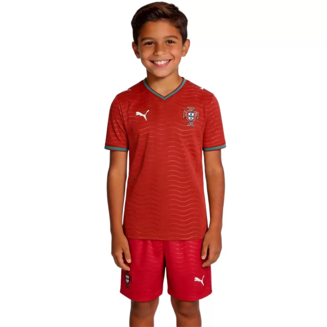 Kid's Portugal Home Kit World Cup 2026