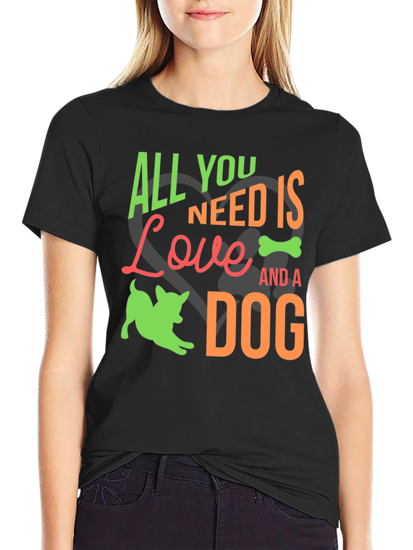 Dog Lover T-Shirt: All You Need is Love and a Dog