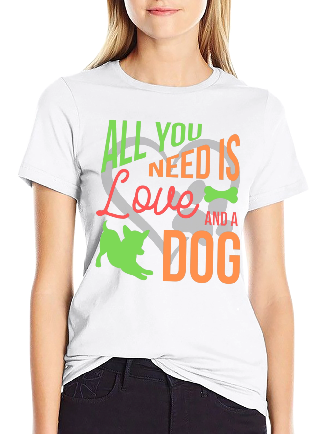 Dog Lover T-Shirt: All You Need is Love and a Dog