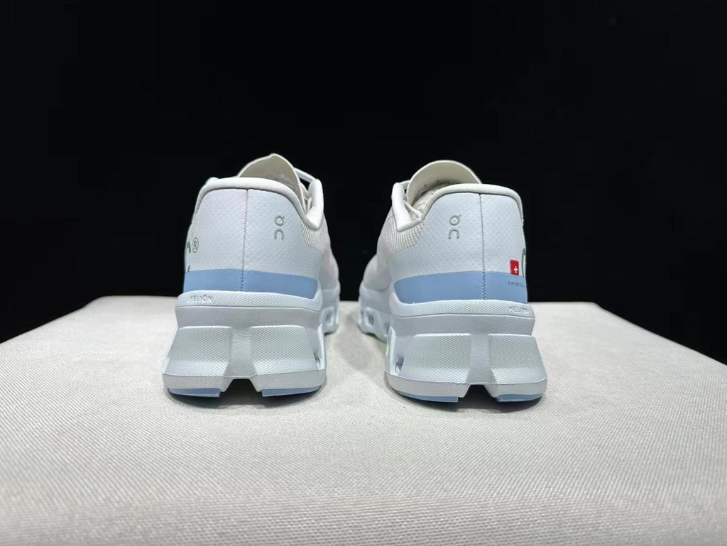 On Running Cloudmonster Sneakers White | Light blue
