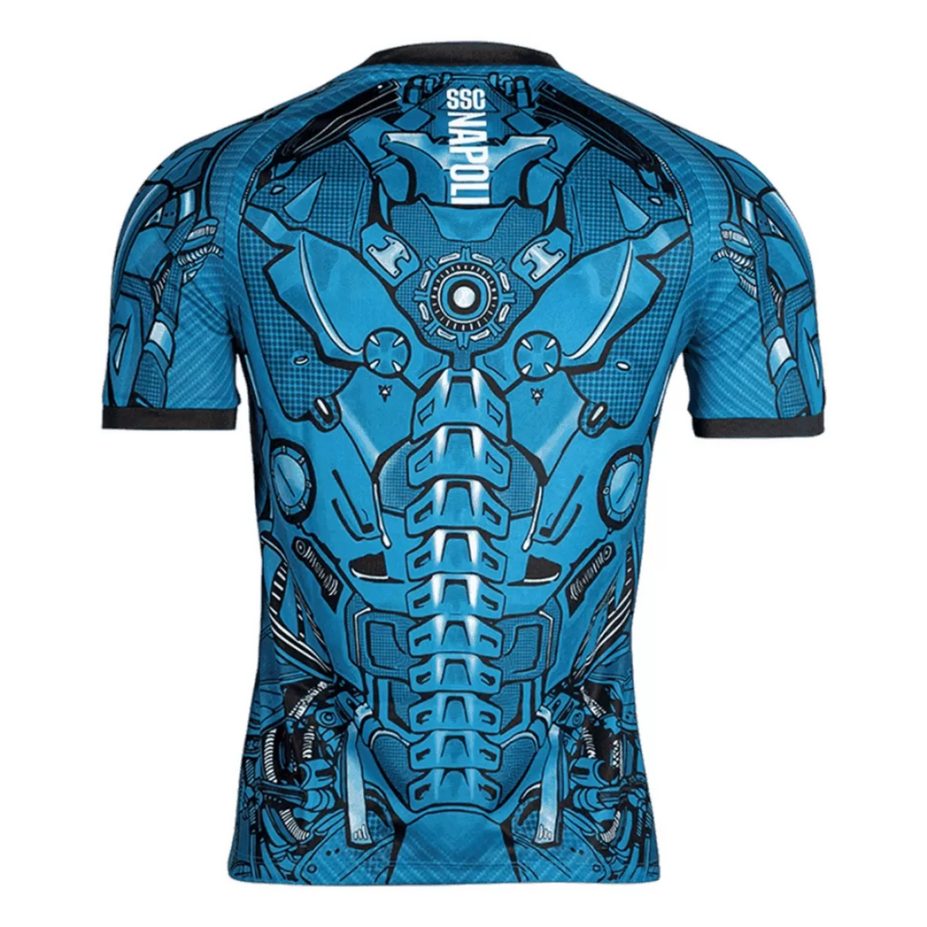 SSC Napoli EA7 Blue Pre-Match Jersey 2025/26