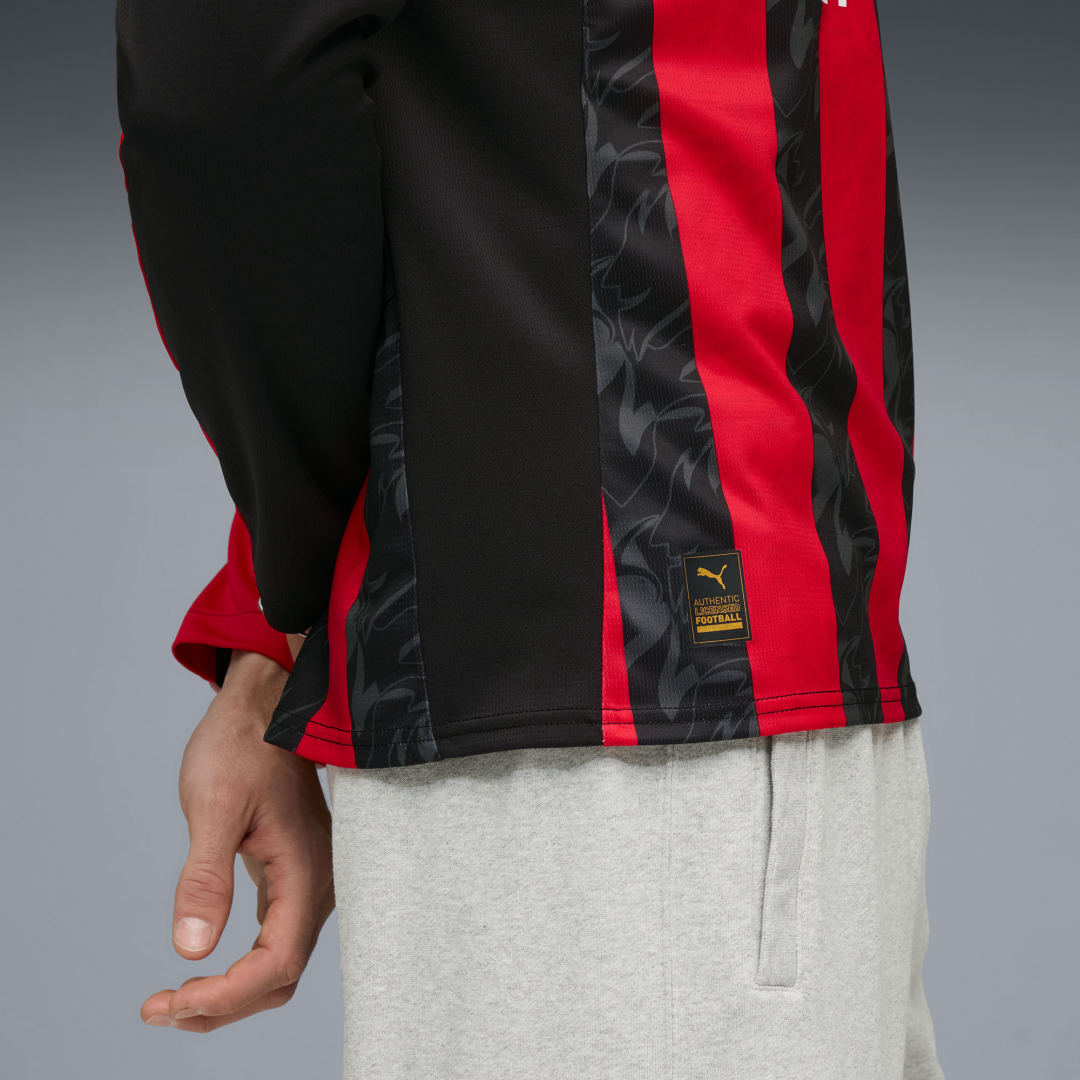 AC Milan Home Long Sleeve Jersey 2025/26