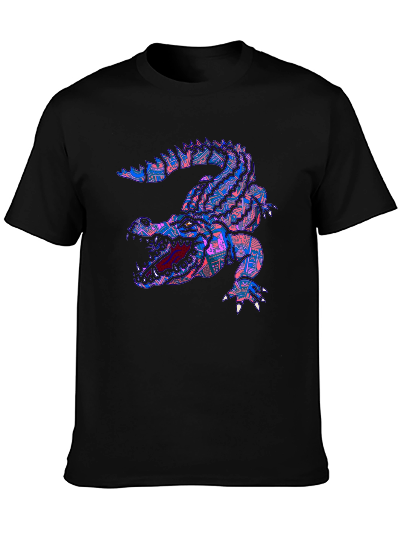Crocodile Graphic Tee - Unique Design