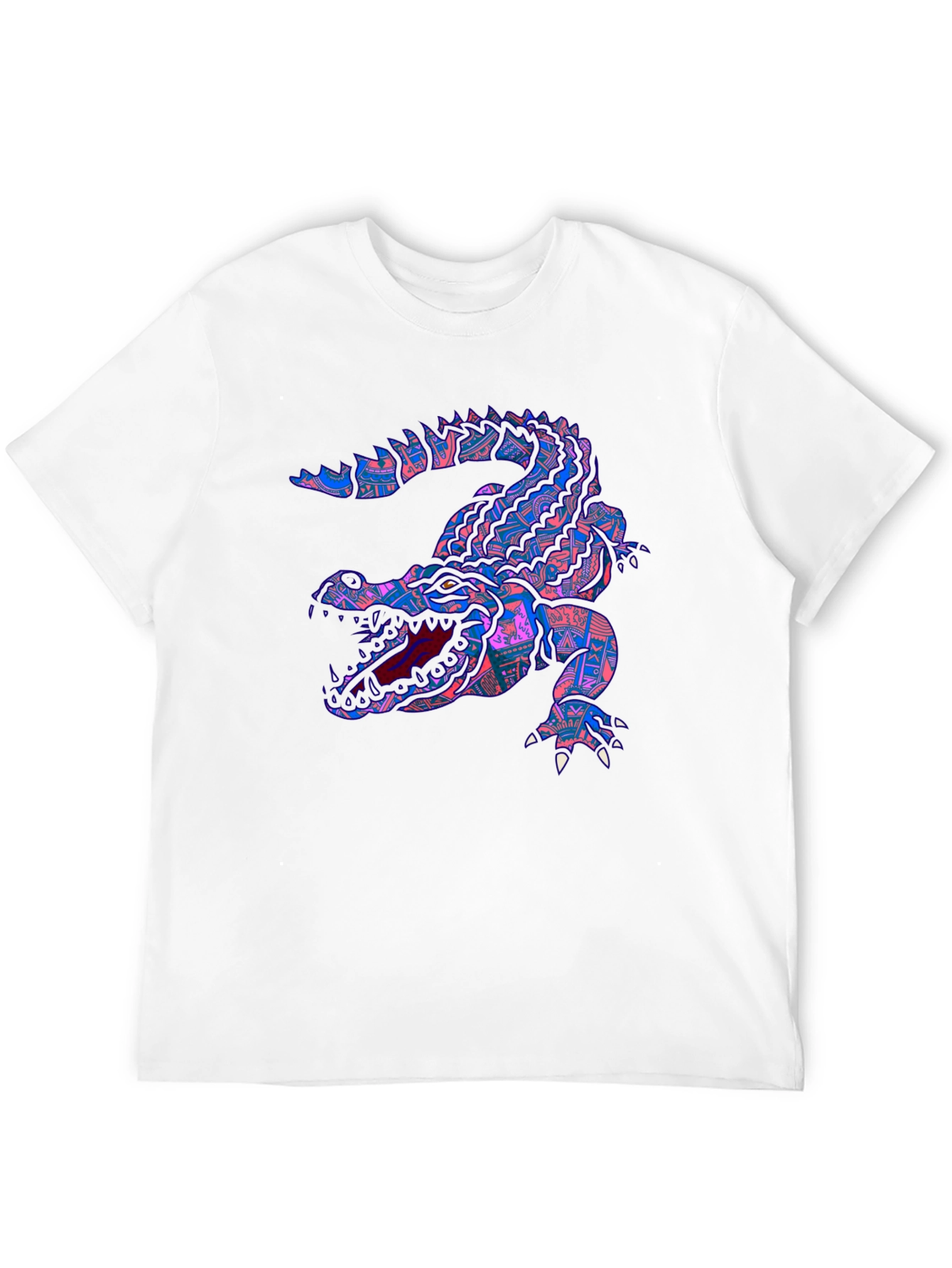 Crocodile Graphic Tee - Unique Design