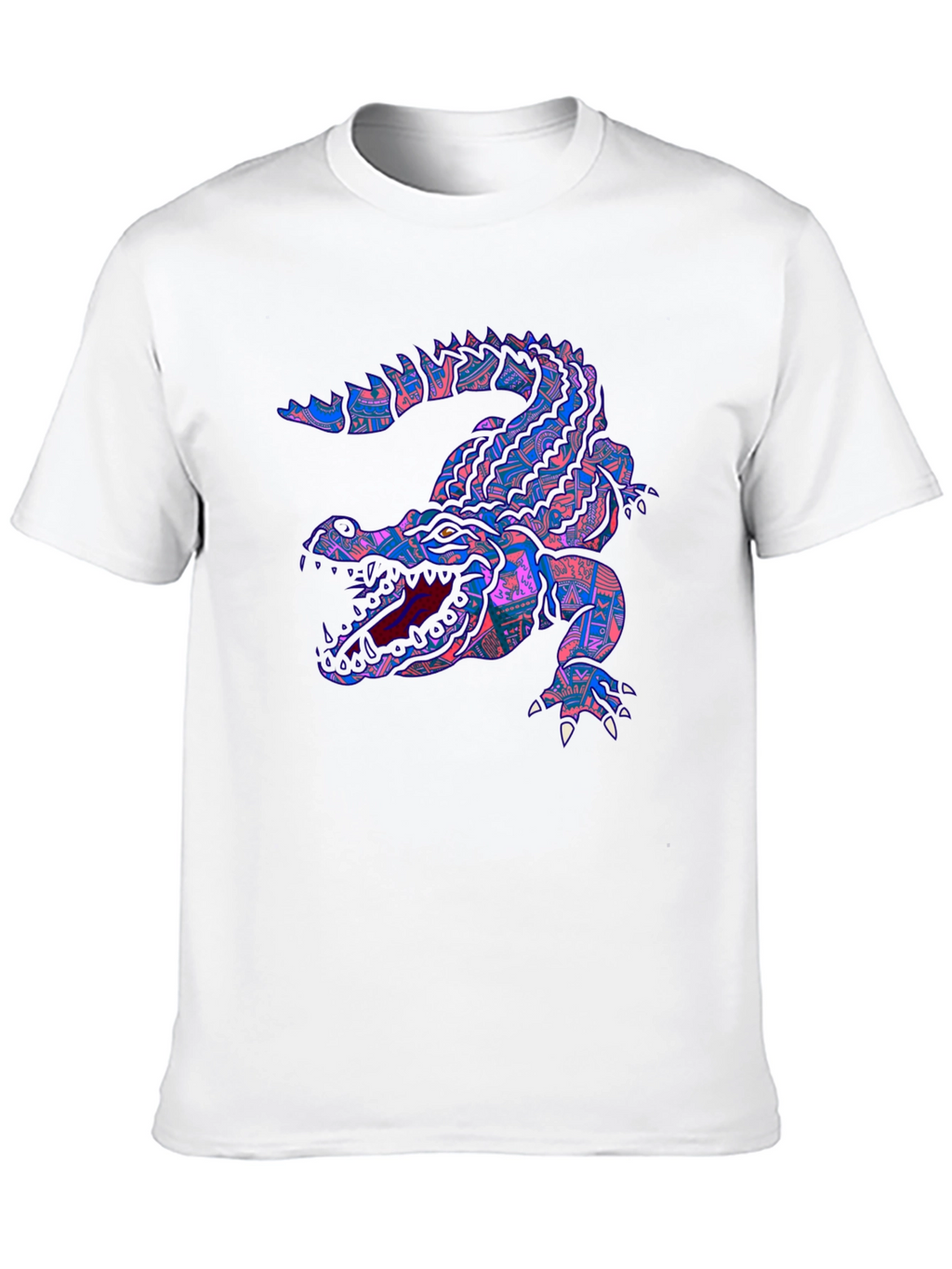 Crocodile Graphic Tee - Unique Design