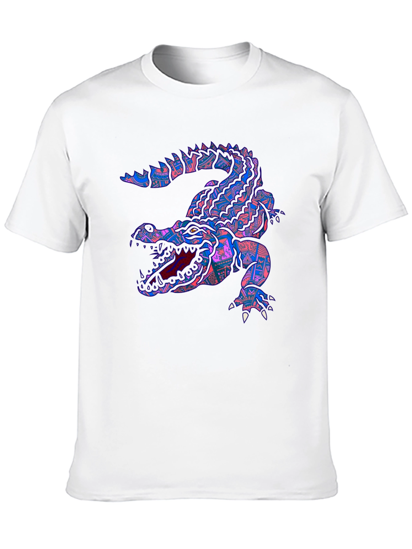 Crocodile Graphic Tee - Unique Design