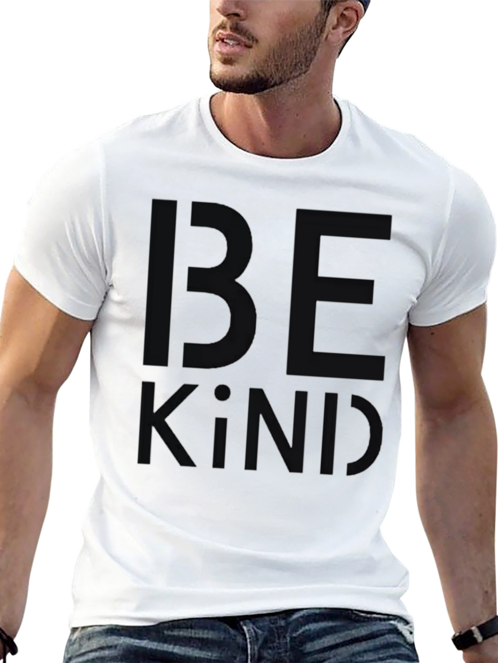 Be Kind Black Graphic Tee - Unisex