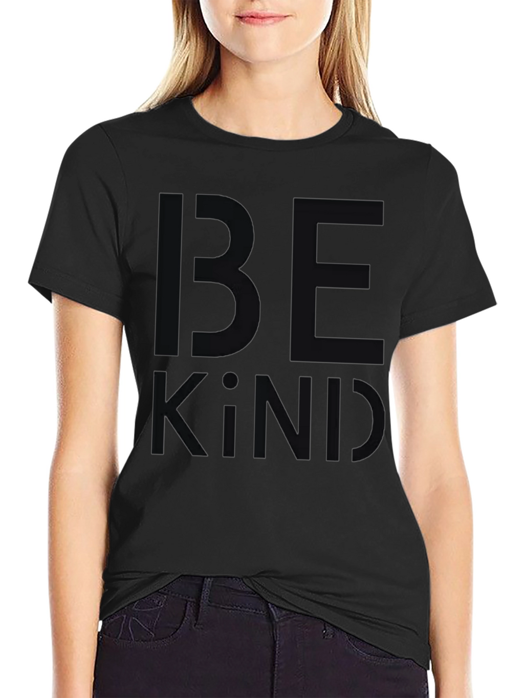 Be Kind Black Graphic Tee - Unisex
