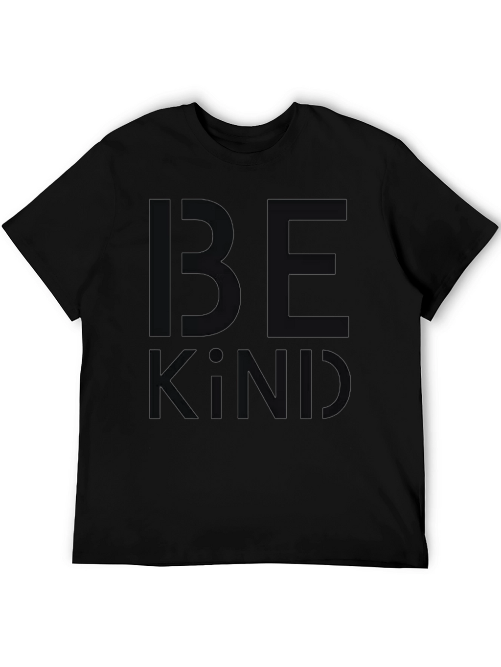 Be Kind Black Graphic Tee - Unisex