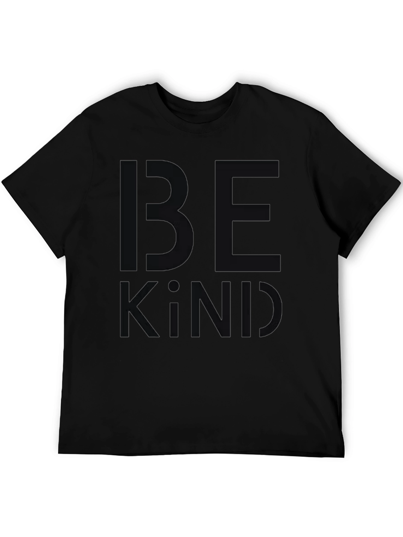 Be Kind Black Graphic Tee - Unisex