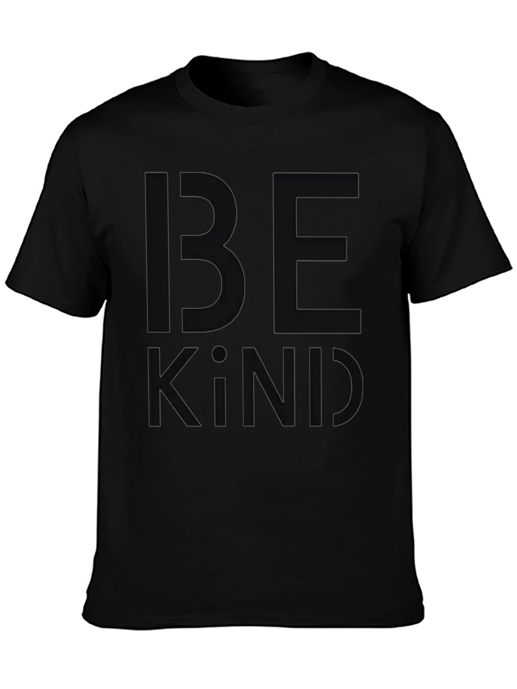 Be Kind Black Graphic Tee - Unisex