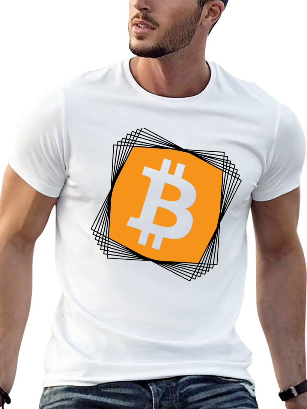 Bitcoin Crypto T-Shirt - Modern Graphic Tee