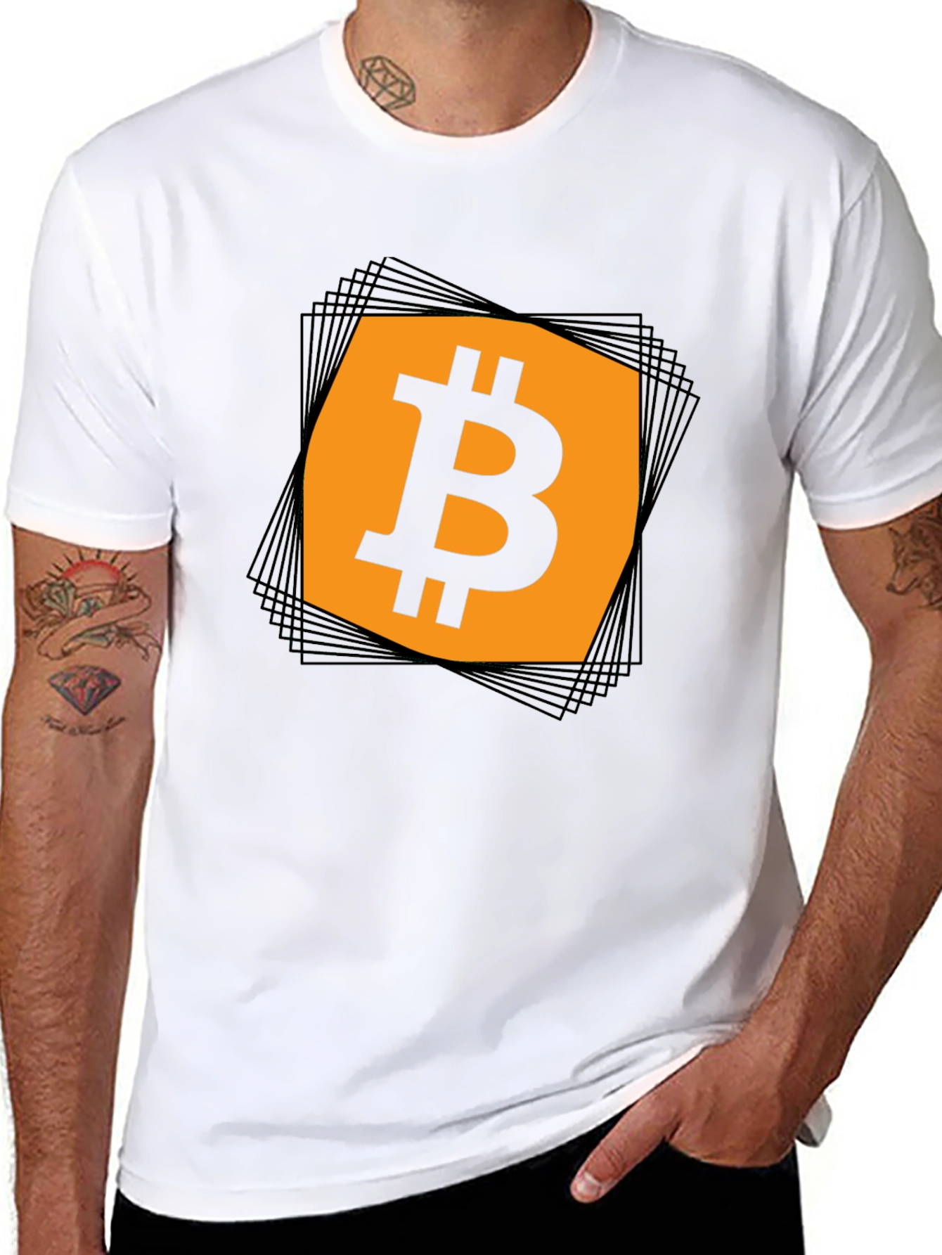 Bitcoin Crypto T-Shirt - Modern Graphic Tee