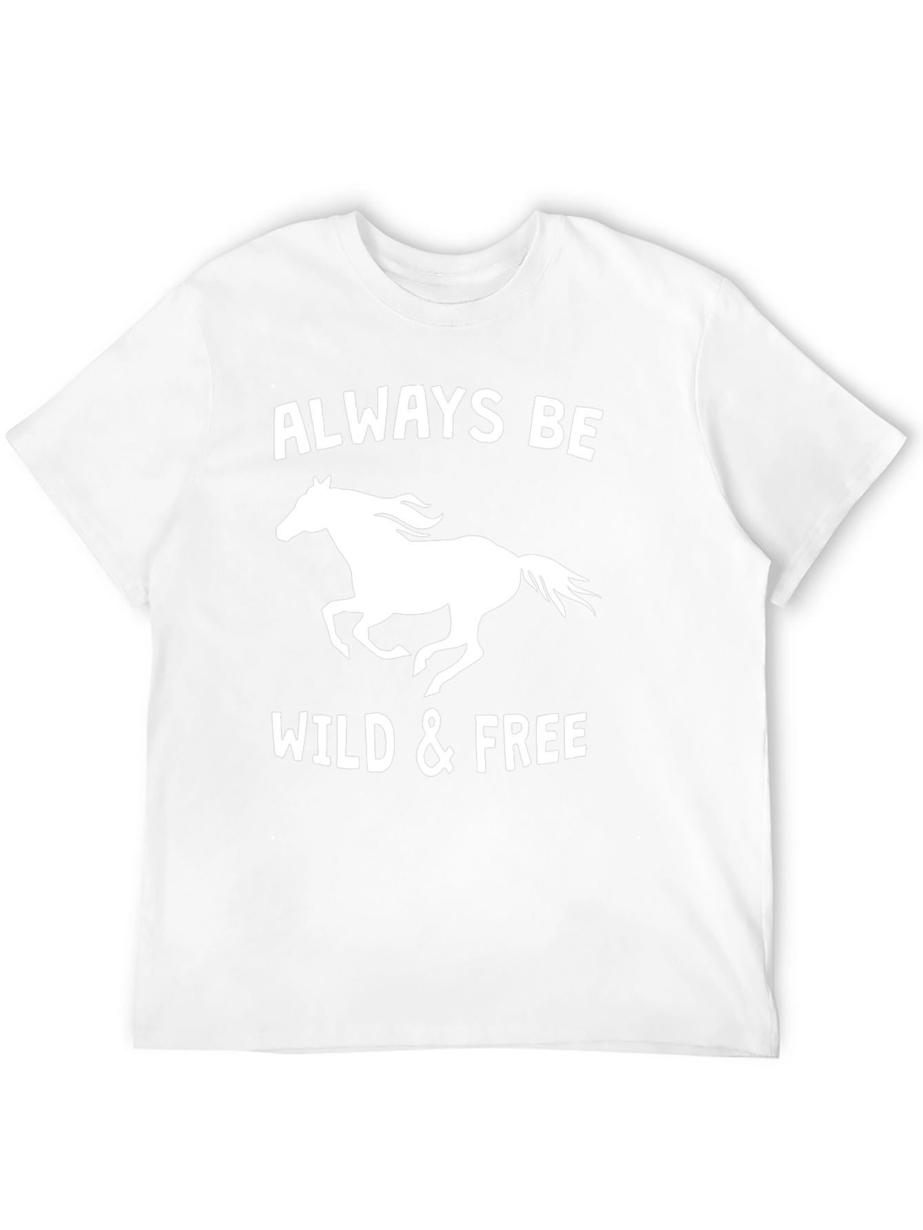 Always Be Wild & Free Horse Graphic Tee