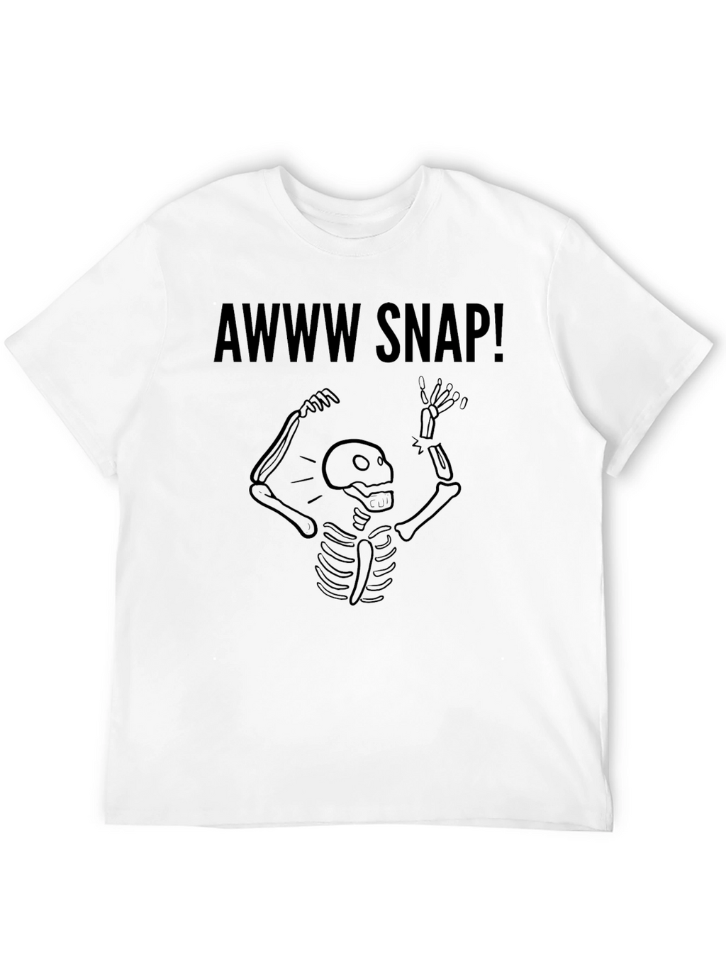 Awww Snap! Skeleton Graphic Tee