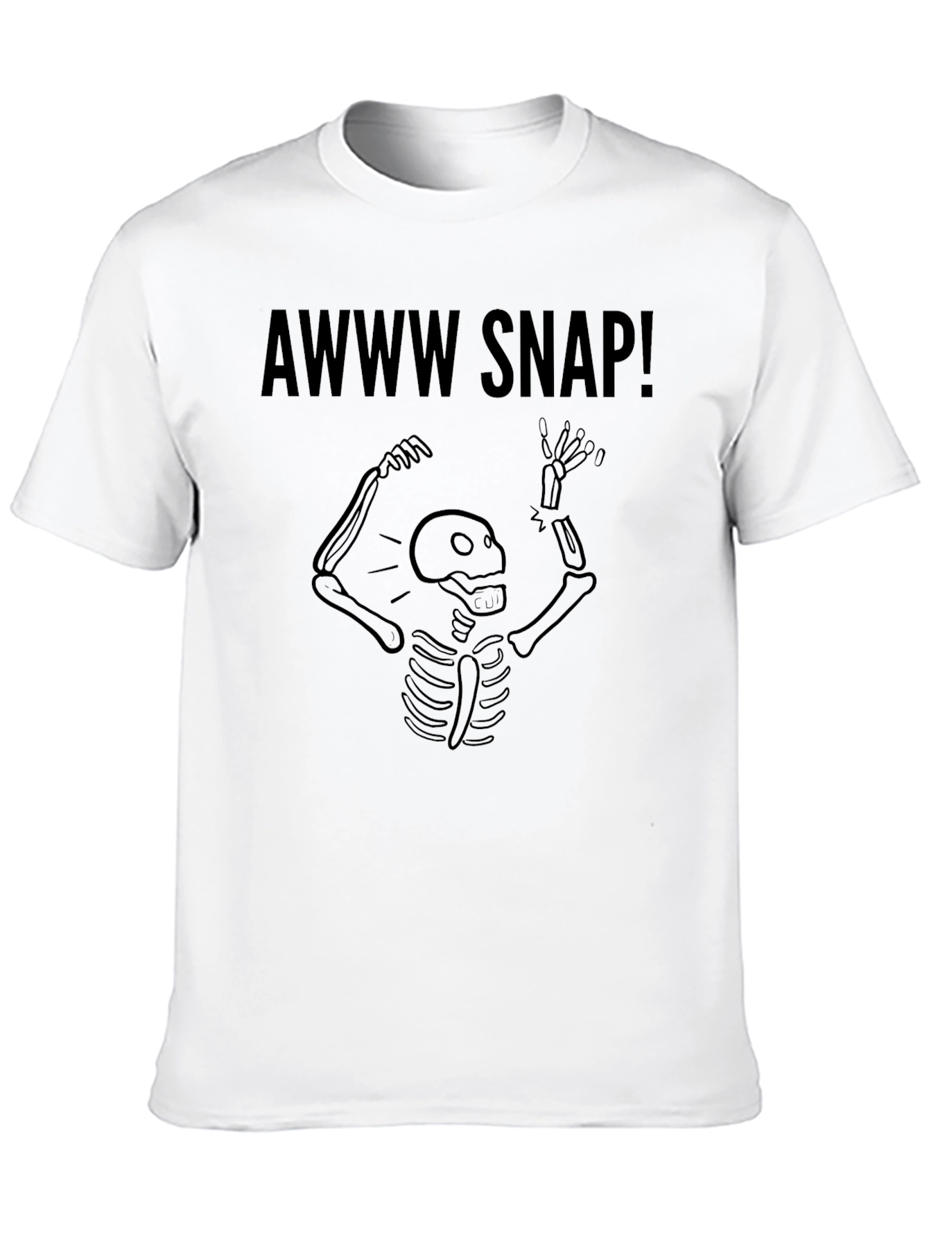 Awww Snap! Skeleton Graphic Tee