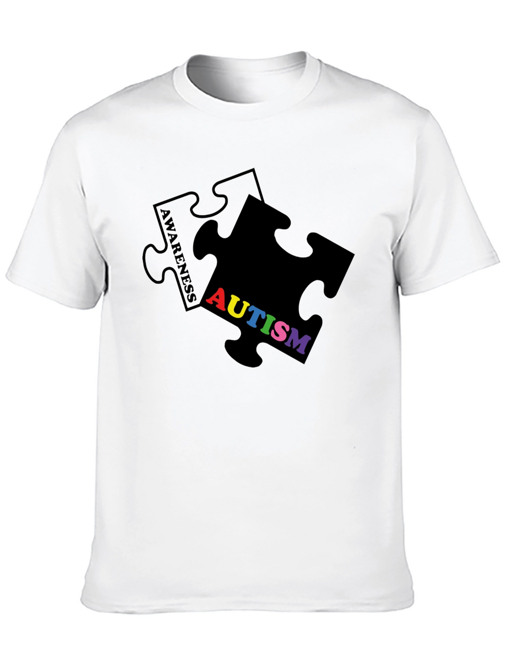 Autism Awareness Puzzle Piece T-Shirt