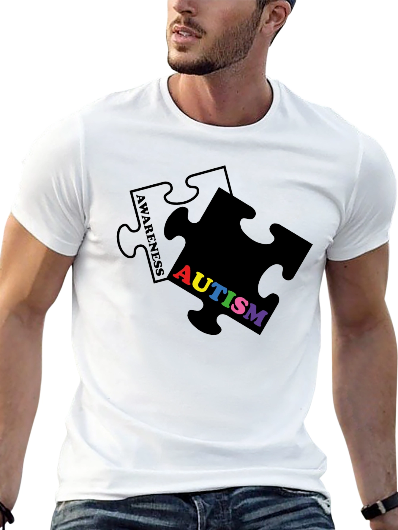 Autism Awareness Puzzle Piece T-Shirt