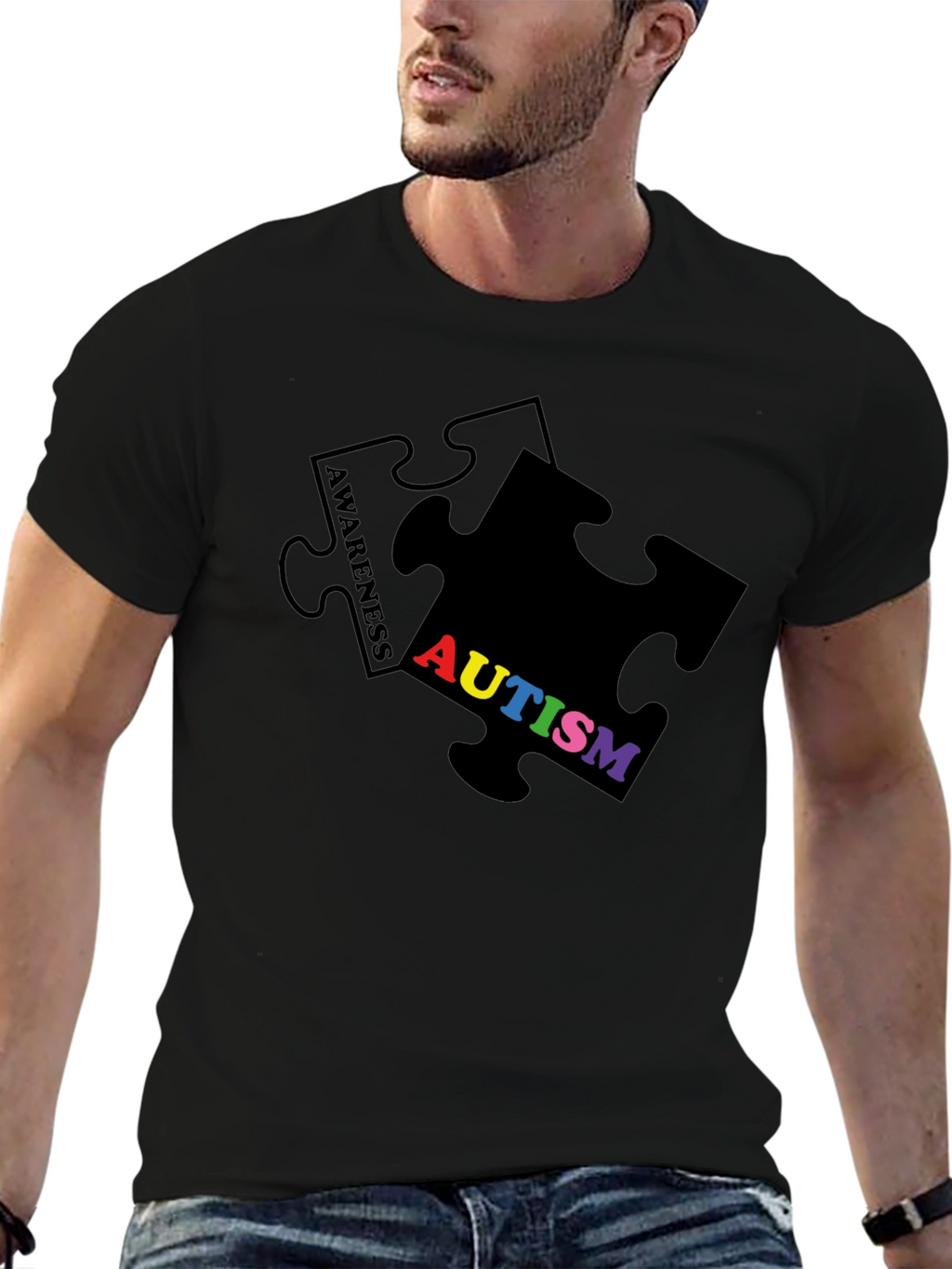 Autism Awareness Puzzle Piece T-Shirt