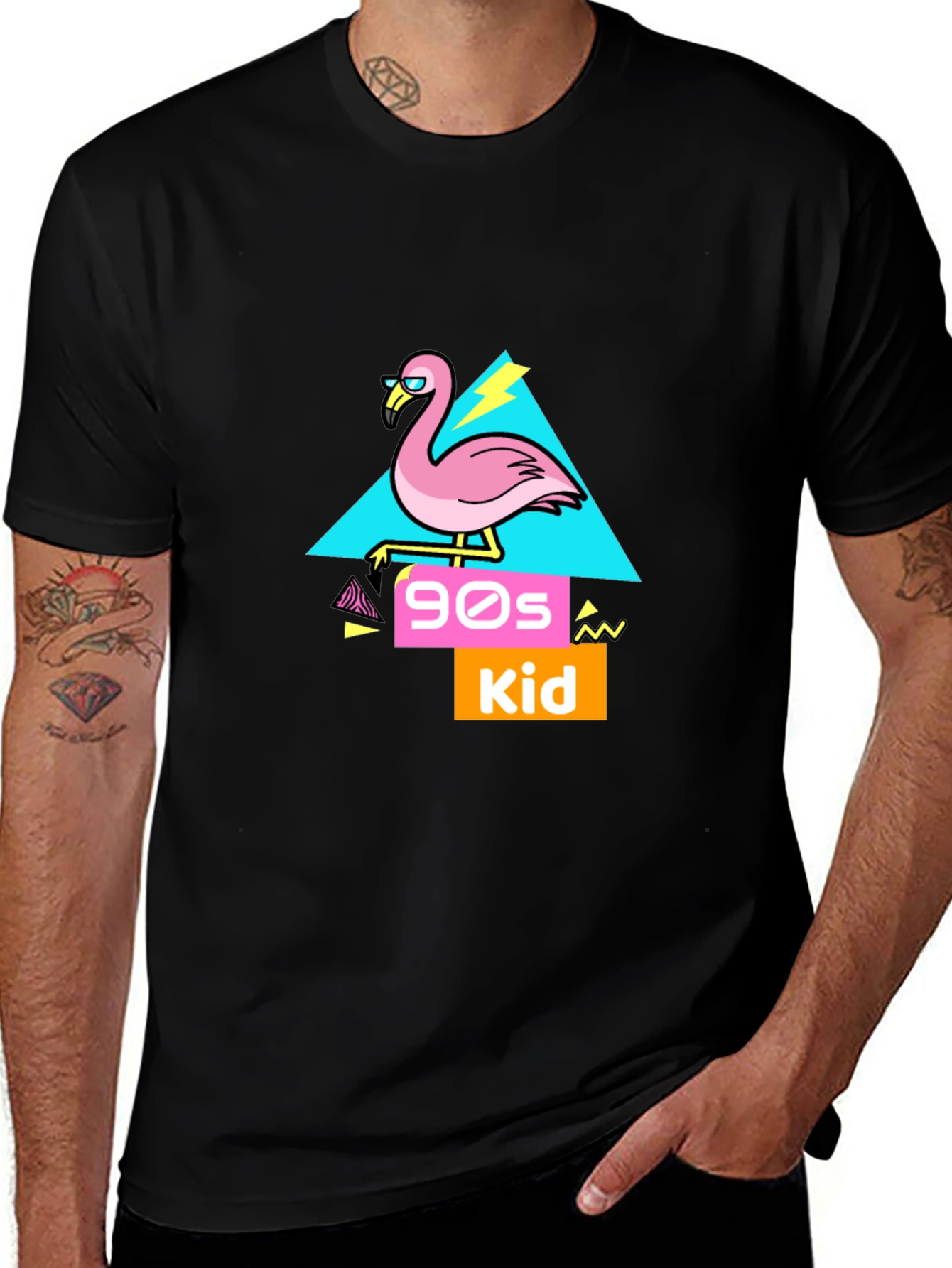 90s Kid Flamingo T-Shirt