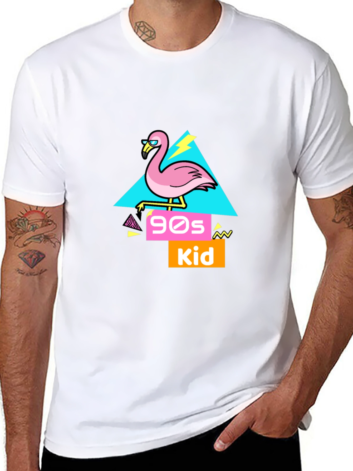 90s Kid Flamingo T-Shirt