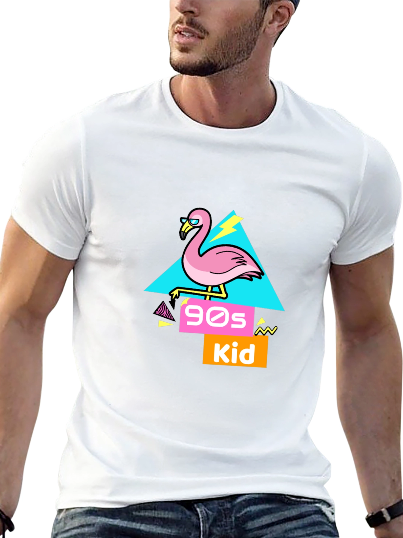90s Kid Flamingo T-Shirt