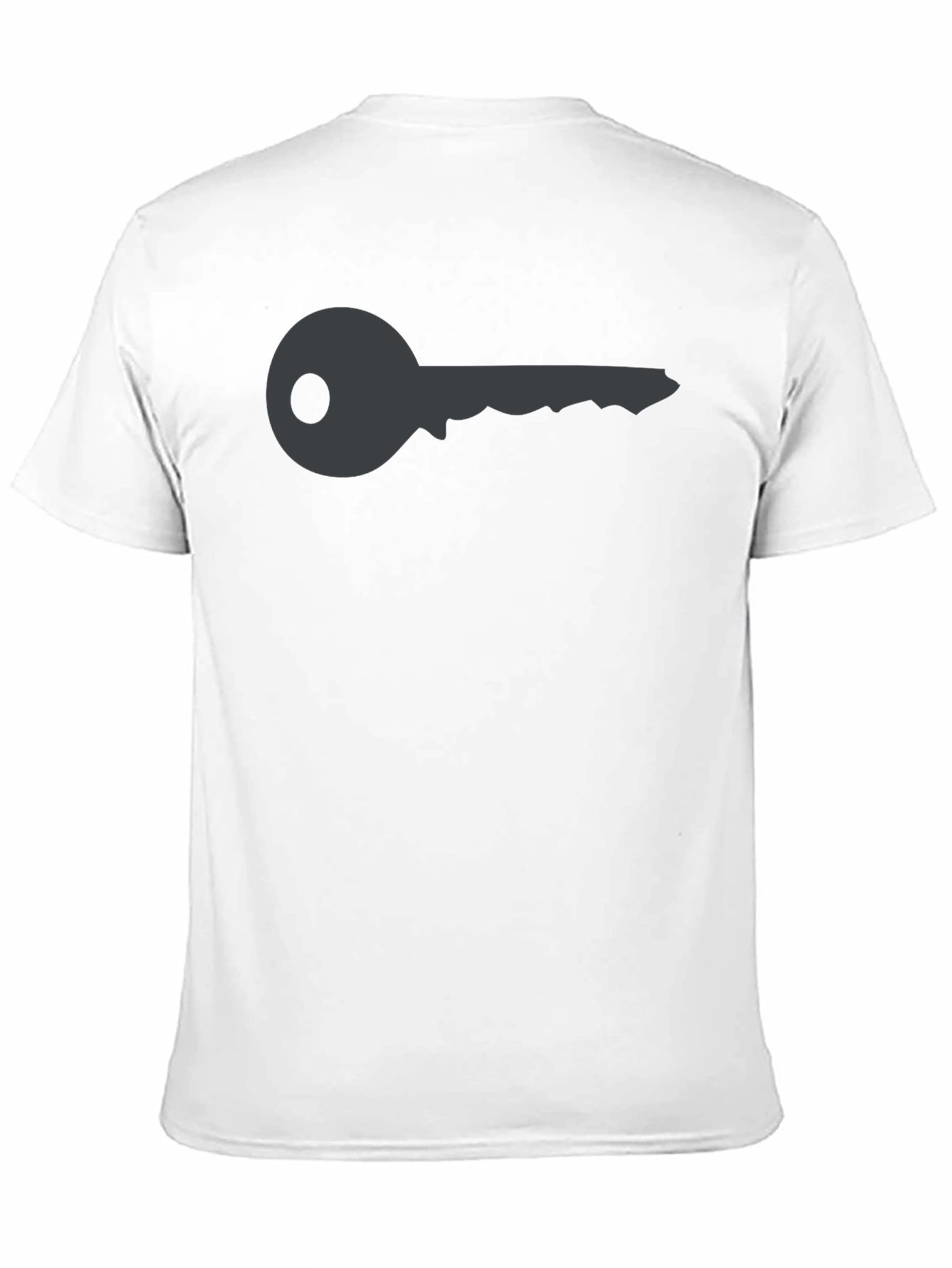 Key Graphic Black T-Shirt - Unlock Your Style!