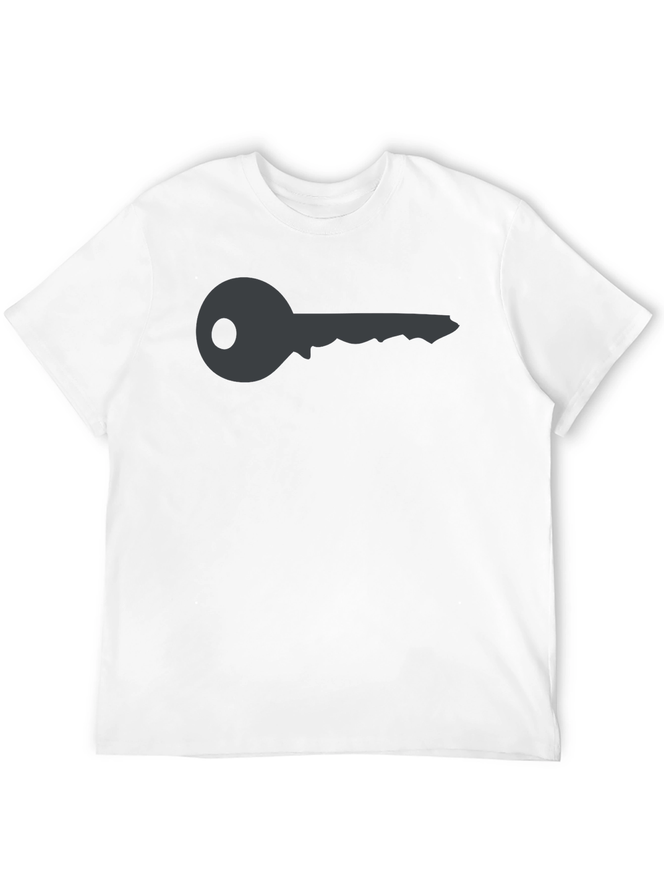 Key Graphic Black T-Shirt - Unlock Your Style!