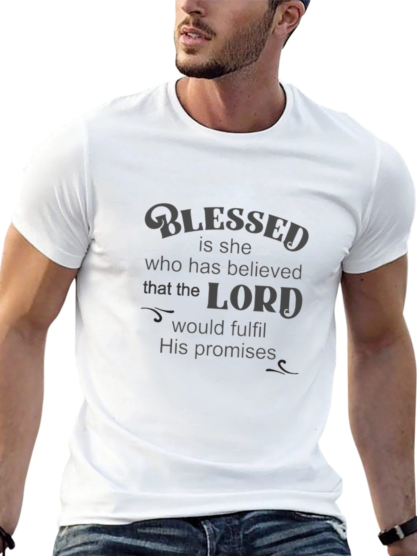 Blessed Is She Tee - Christian Inspired Graphic T-Shirt