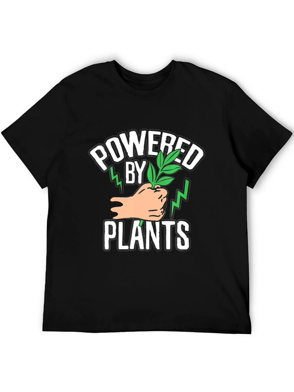 Powered by Plants Graphic T-Shirt - Vegan Friendly
