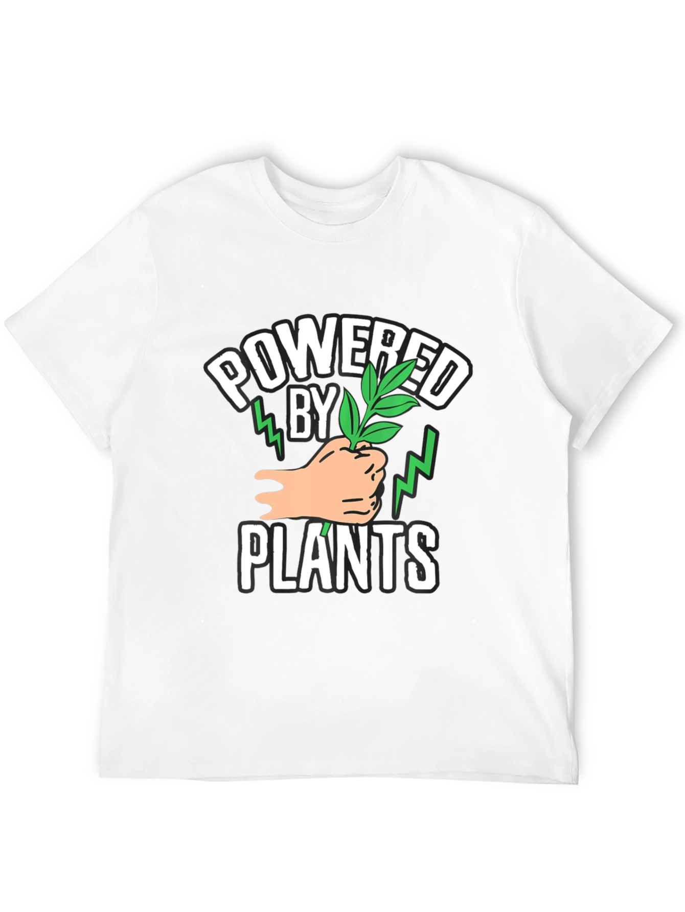 Powered by Plants Graphic T-Shirt - Vegan Friendly