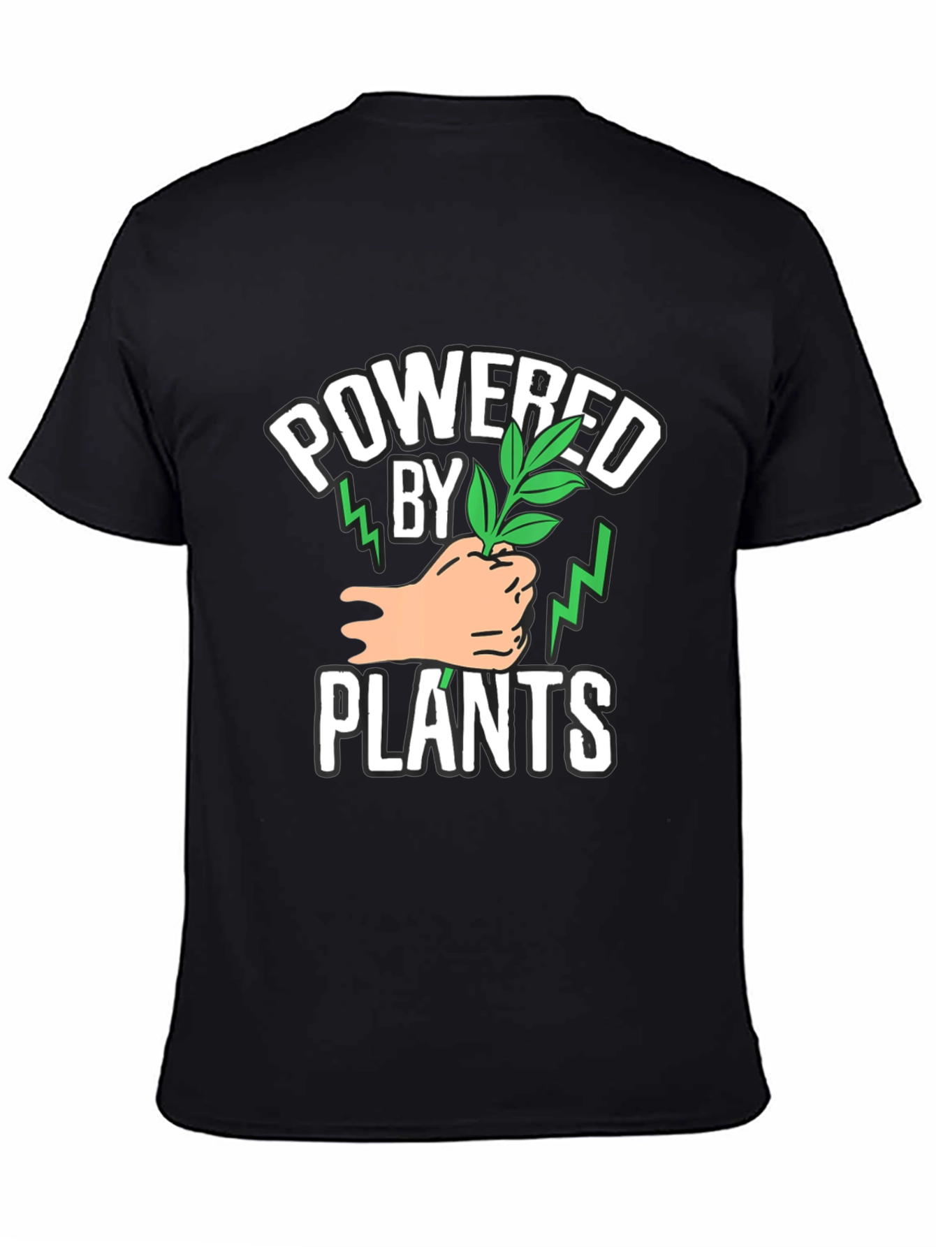 Powered by Plants Graphic T-Shirt - Vegan Friendly
