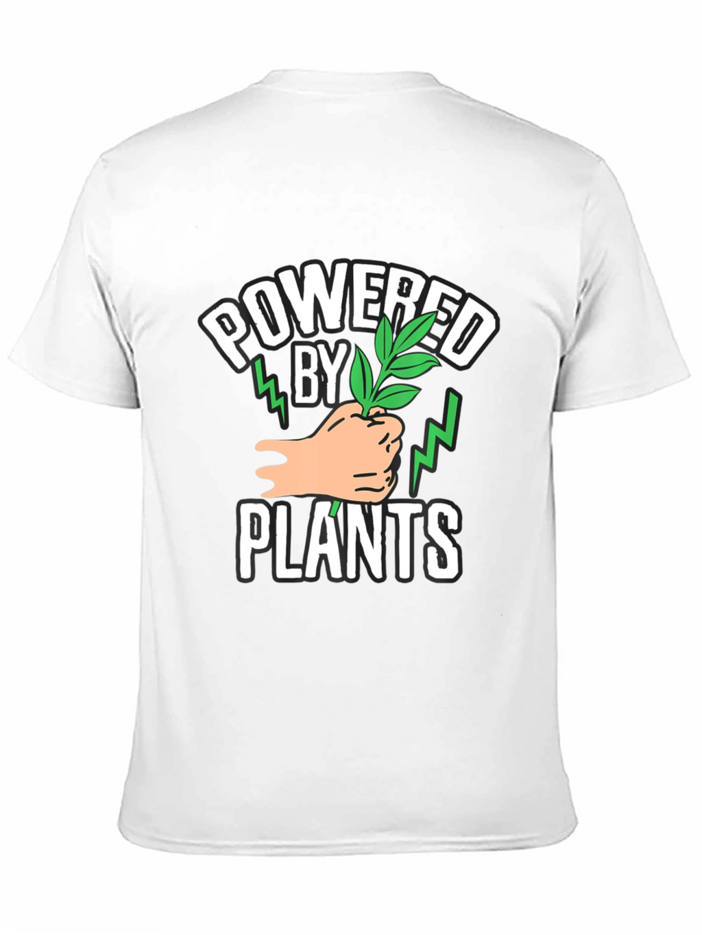 Powered by Plants Graphic T-Shirt - Vegan Friendly