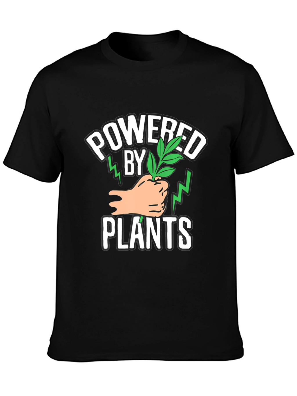 Powered by Plants Graphic T-Shirt - Vegan Friendly
